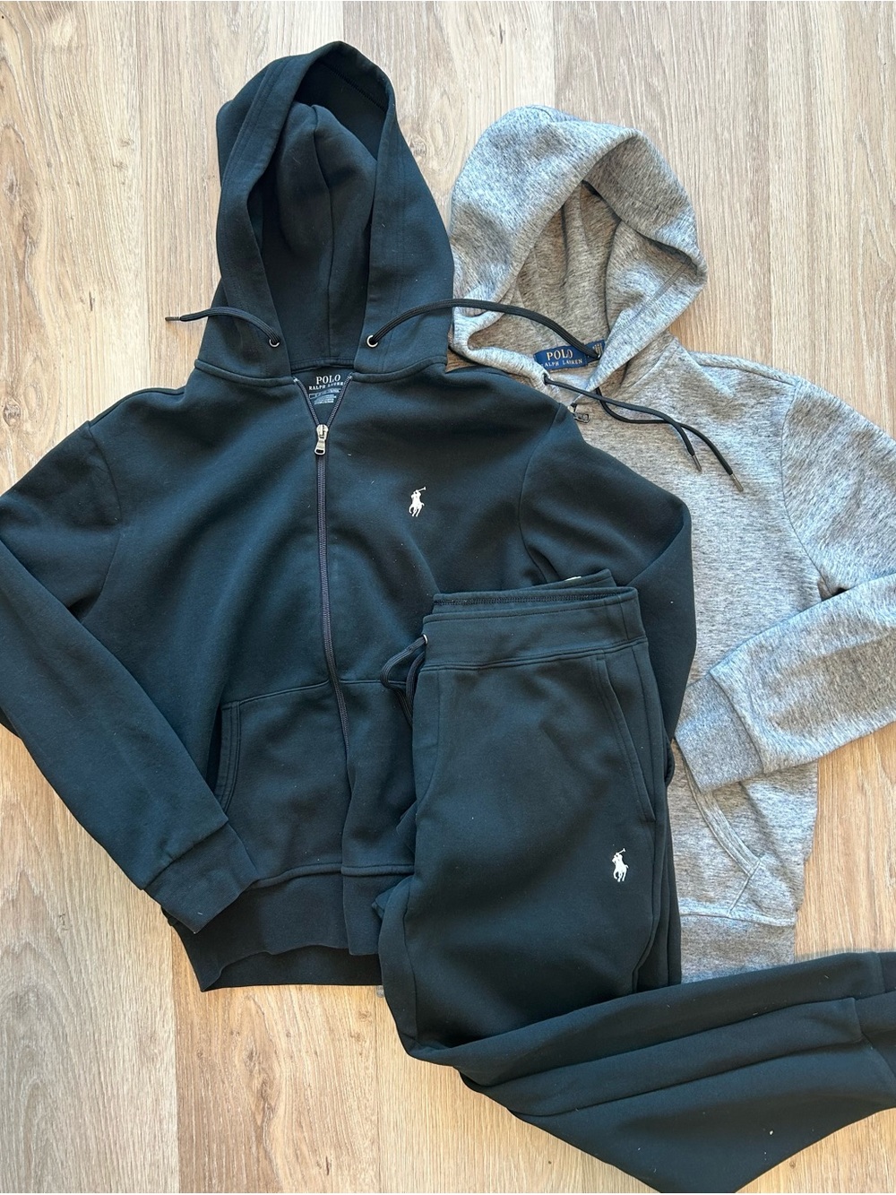 Polo Ralph Lauren Black/Gray Sweatsuit Sets/Combos